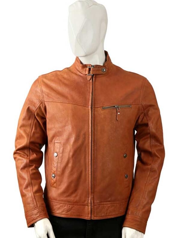 Leather jacket guy