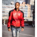 Red & Black Best Bomber Jacket for Men