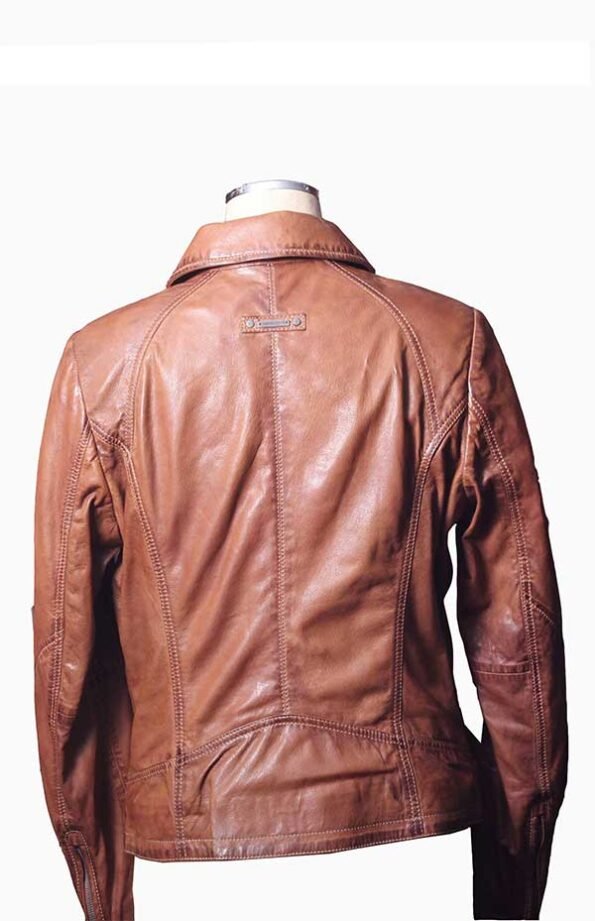 leather blazer jacket womens