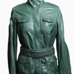 Leather coats for women