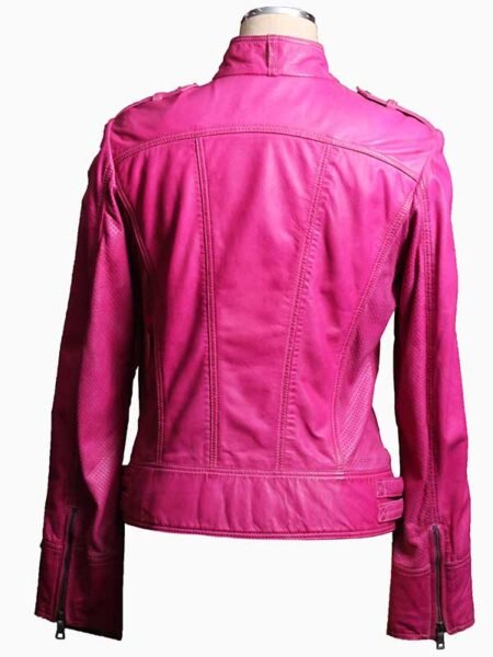 womens biker jacket