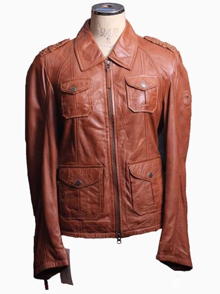 Blingsoul Men's Leather Jacket