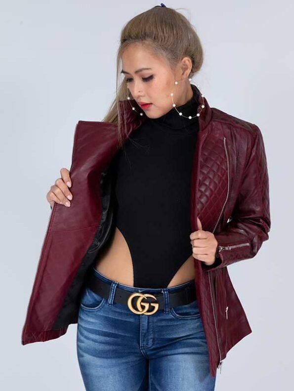 women leather jackets plus size