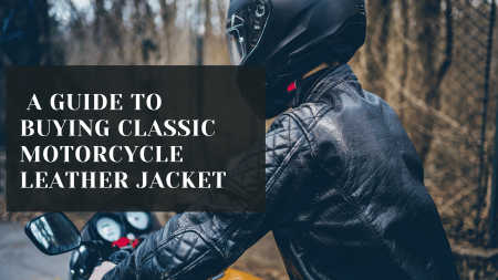 A Leather Motorbike Jacket Is A Stylish Statement Piece For Men