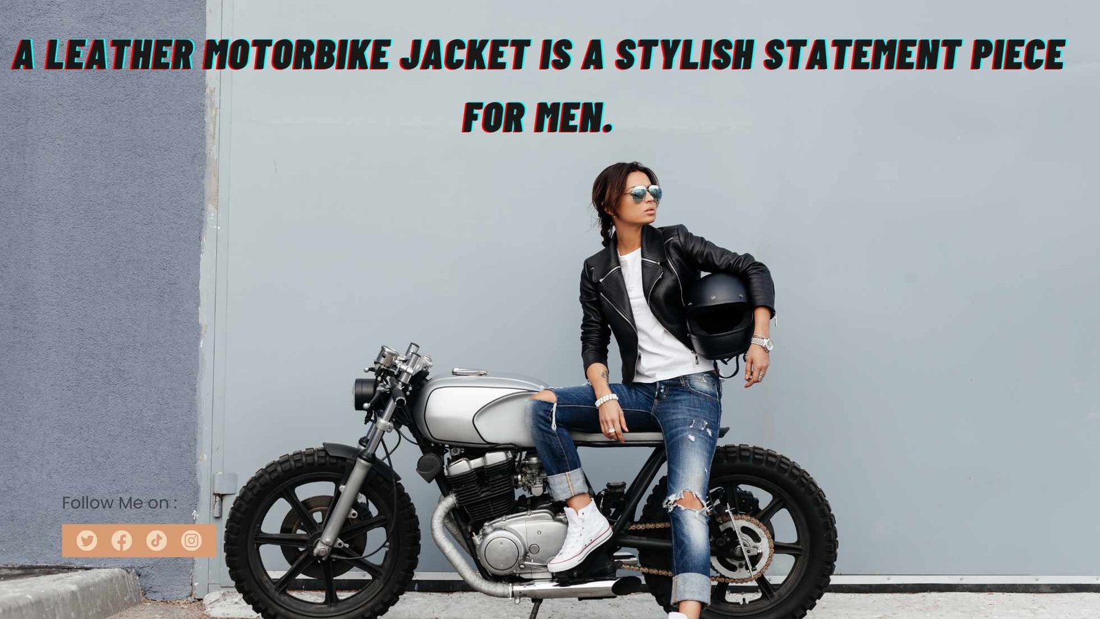 Leather Motorbike Jacket