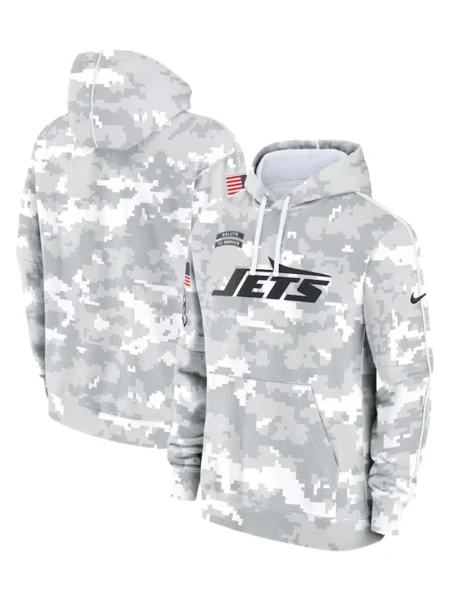 2024 Salute To Service New York Jets Arctic Camo Hoodie 1