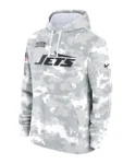 2024 Salute To Service New York Jets Arctic Camo Hoodie 1