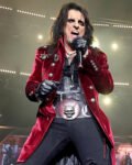 Alice Cooper Red Velvet Coat