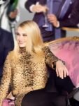 Camille Razat Emily In Paris S04 Poster Leopard Print Jacket 1