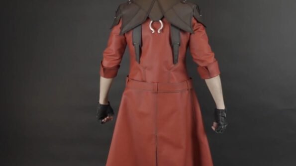 Netflix Devil May Cry Anime Dante Leather Coat 4