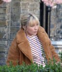 Almut-We-live-in-Time-Florence-Pugh-Brown-Shearling-Coat