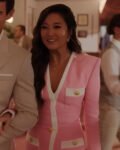 Mindy-Chen-TV-series-Emily-in-Paris-S03-Ashley-Park-Pink-Dress-Coat