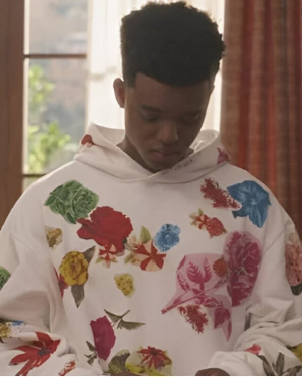 Bel-Air-Will-Smith-White-Floral-Print-Hoodie.