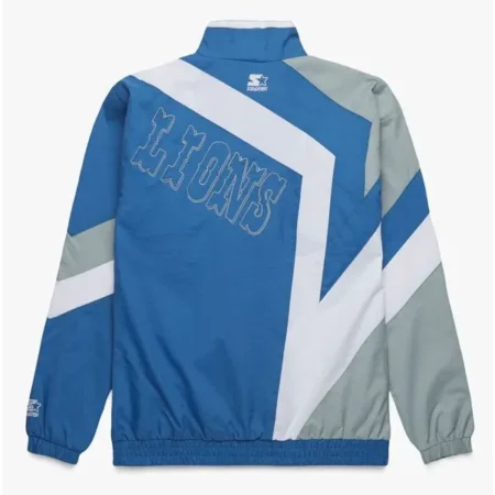 Detroit Lions Windbreaker Starter Jacket 2