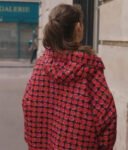 Lily Collins Emily In Paris S03 Cherry Hooded Jacket