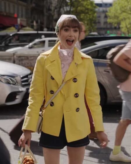 Emily Cooper Emily In Paris Yellow Coat1