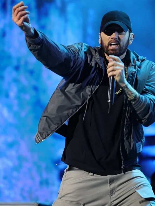 Eminem-Grey-Bomber-Jacket-with-Hood