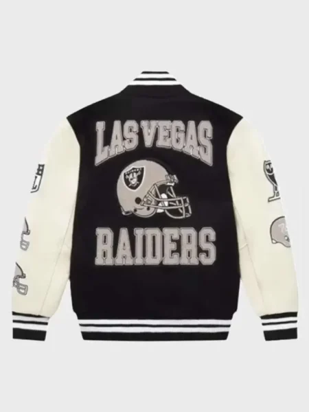 Las-Vegas-Ovo-Raiders-Black-Varsity-Jacket