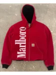 Marlboro Carhartt Grey Hooded Jacket 1