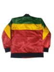 One Love Bob Marley Satin Jacket 1