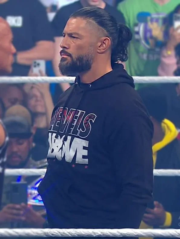 Roman Reigns Levels Above Hoodie 1