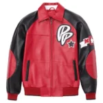 Soda Club Pelle Pelle Red Leather Jacket