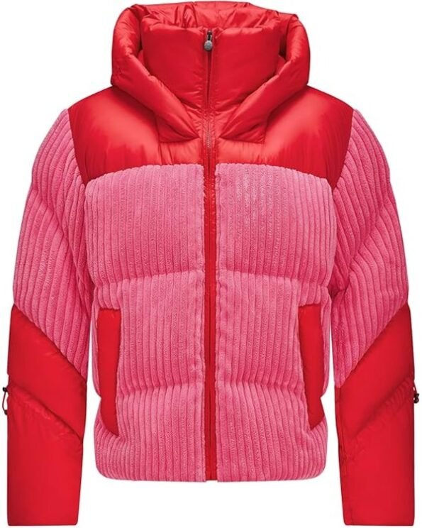 The-Real-Housewives-of-Salt-Lake-City-S05-Angie-Katsanevas-Pink-Red-Corduroy-Down-Jacket-1