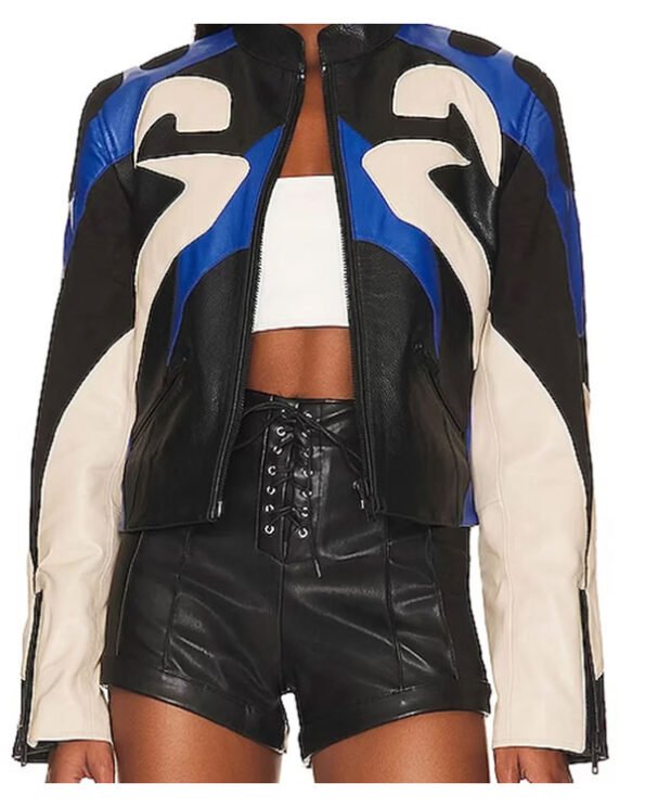 The-Real-Housewives-of-Salt-Lake-City-S05-Whitney-Rose-Black-Blue-Leather-Jacket-1