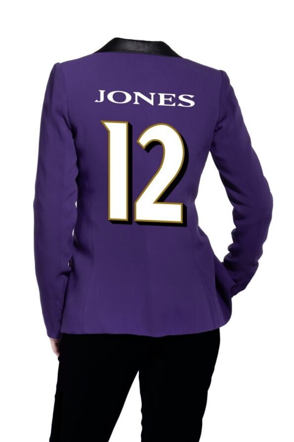 Womens Baltimore Ravens Purple Blazer 2