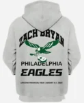 Zach Bryan Eagles Grey Hoodie 1