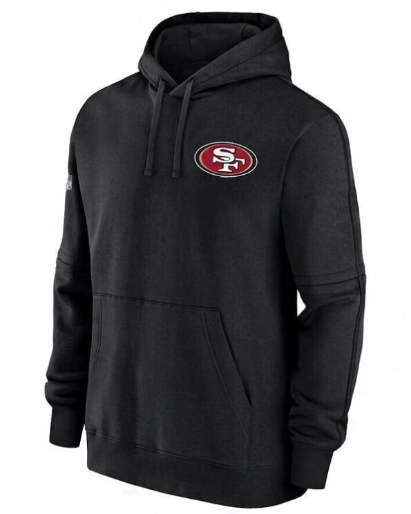 49ers-Club-Black-Hoodie-Kyle-Shanahan