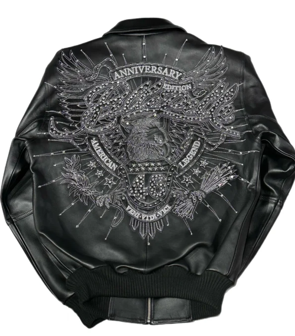 Pelle Pelle 46th Anniversary Black Silver metallic Jacket 2