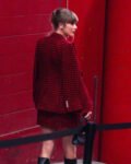 Taylor-Swift-Chiefs-Broncos-Game-Red-Tweed-Blazer