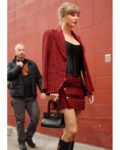 Taylor-Swift-Chiefs-Broncos-Game-Red-Tweed-Blazer