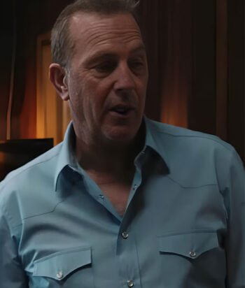 Yellowstone S05 Part 2 Kevin Costner Blue Shirt