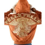 Mens-Pelle-Pelle-40th-Anniversary-Collectors-Series-Marc-Buchanan-Brown-Fur-Hooded-Wool-Jacket.webp