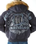 Pelle-Pelle-40th-Anniversary-Avant-Garde-Mens-Navy-Blue-Jacket-with-Fur-Hooded-Collar.webp