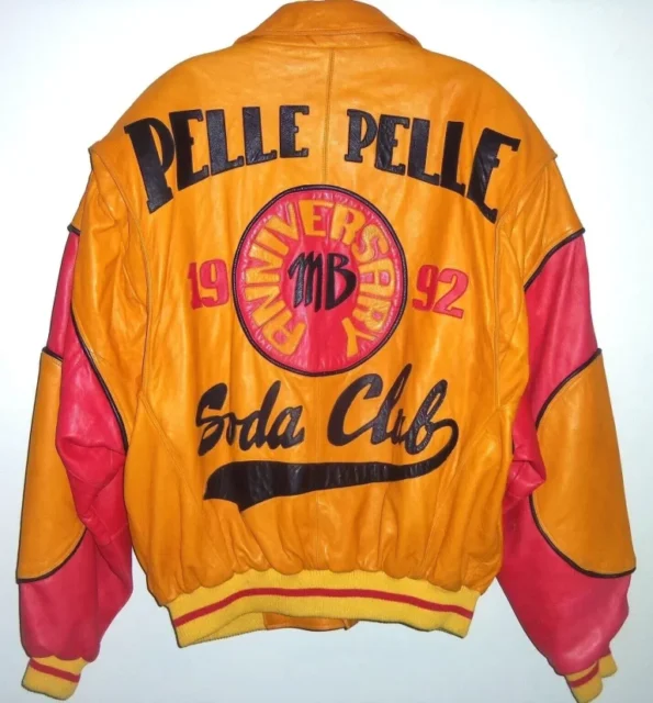 Pelle-Pelle-Soda-Club-Anniversary-Mens-Golden-1992-Orange-Leather-Jacket1.webp