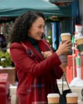 Scouting for Christmas Tamera Mowry-Housley Red Coat