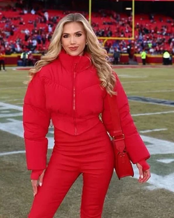 Gracie-Hunt-AFC-Championship-Red-Crop-Puffer-Jacket.webp