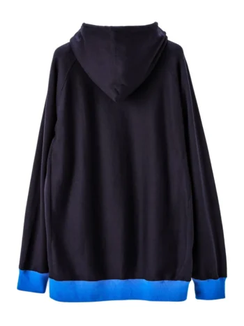 Listen To The Soloist Oversized Bicolor Hoodie 2