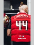 OffSeason-Kristin-Juszczyk-49ers-Puffer-Vest1.webp