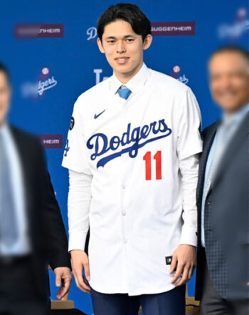 Roki Sasaki LA Dodgers Home Limited World Series Champions Jersey 1