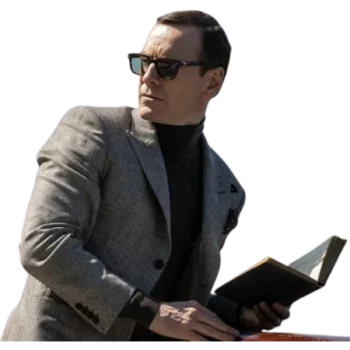Black-Bag-2025-Michael-Fassbender-Gray-Tweed-Blazer.webp