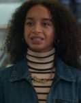 Black Mirror S07 Siena Kelly Denim Jumpsuit 1