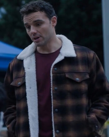 Product Specifications: Material: Wool-Blend Fabric Inner: Soft Shearling Lining Front: Button Closure Collar: Lapel Style Collar Sleeves: Long Sleeves Cuffs: Button Cuffs Pockets: Two Chest, Two Waist Pockets Outside & Two Inside Color: Brown