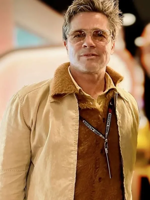 Brad-Pitt-F1-Movie-Premiere-Yellow-Cotton-Jacket1-1.webp