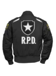 Leon-Resident-Evil-2-Remake-RPD-Black-Bomber-Jacket.webp