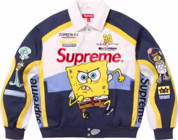 Supreme x SpongeBob SS25 Racing Jacket 4