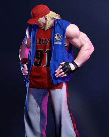 Terry Bogard Outfit 3 SF6 Vest And Jersey 1
